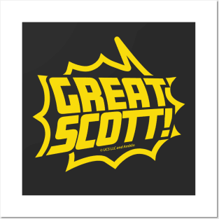 Great Scott! (Yellow) Posters and Art